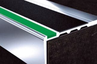 Aluminium Stair Nose with anti slip and self illuminating Alusite
