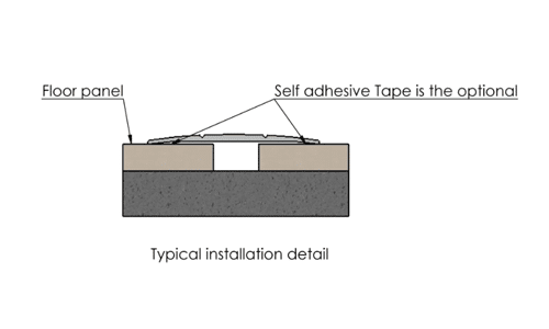Aluminium Even Floor Transition Profile Alusite