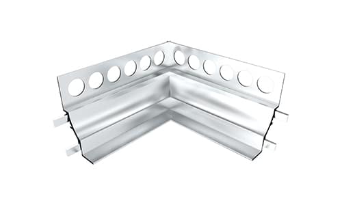 Aluminium Corner For Aluminium Hygienic Skirting Alusite SKAA series