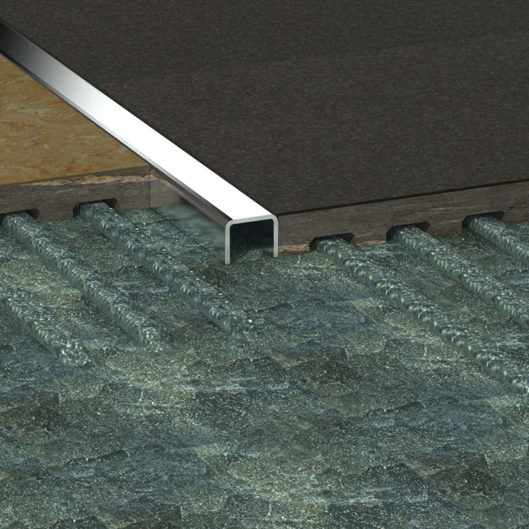 Stainless Steel Listello with V-Cut Alusite S-LAV series Stainless Steel Listello with V-Cut Alusite S-LAV series