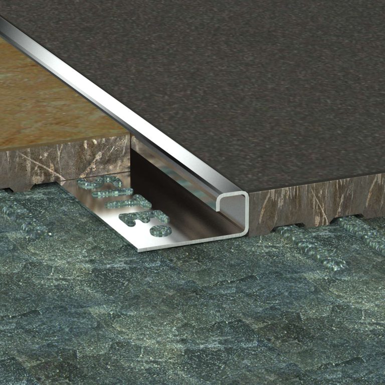 Stainless Steel Square Tile Trim with V-Cut Alusite S-TQV series Stainless Steel Square Tile Trim with V-Cut Alusite S-TQV series