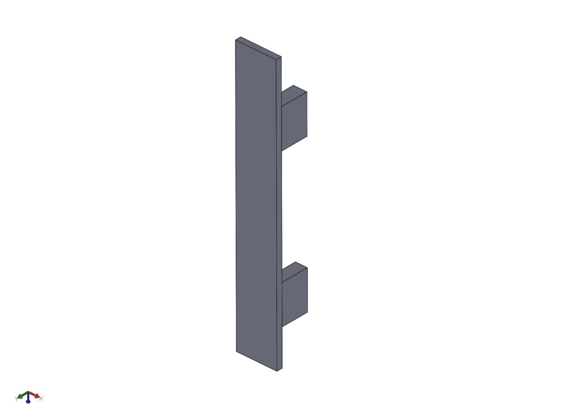 Aluminium End Cap For Aluminium Quick Clip Skirting Alusite SK series